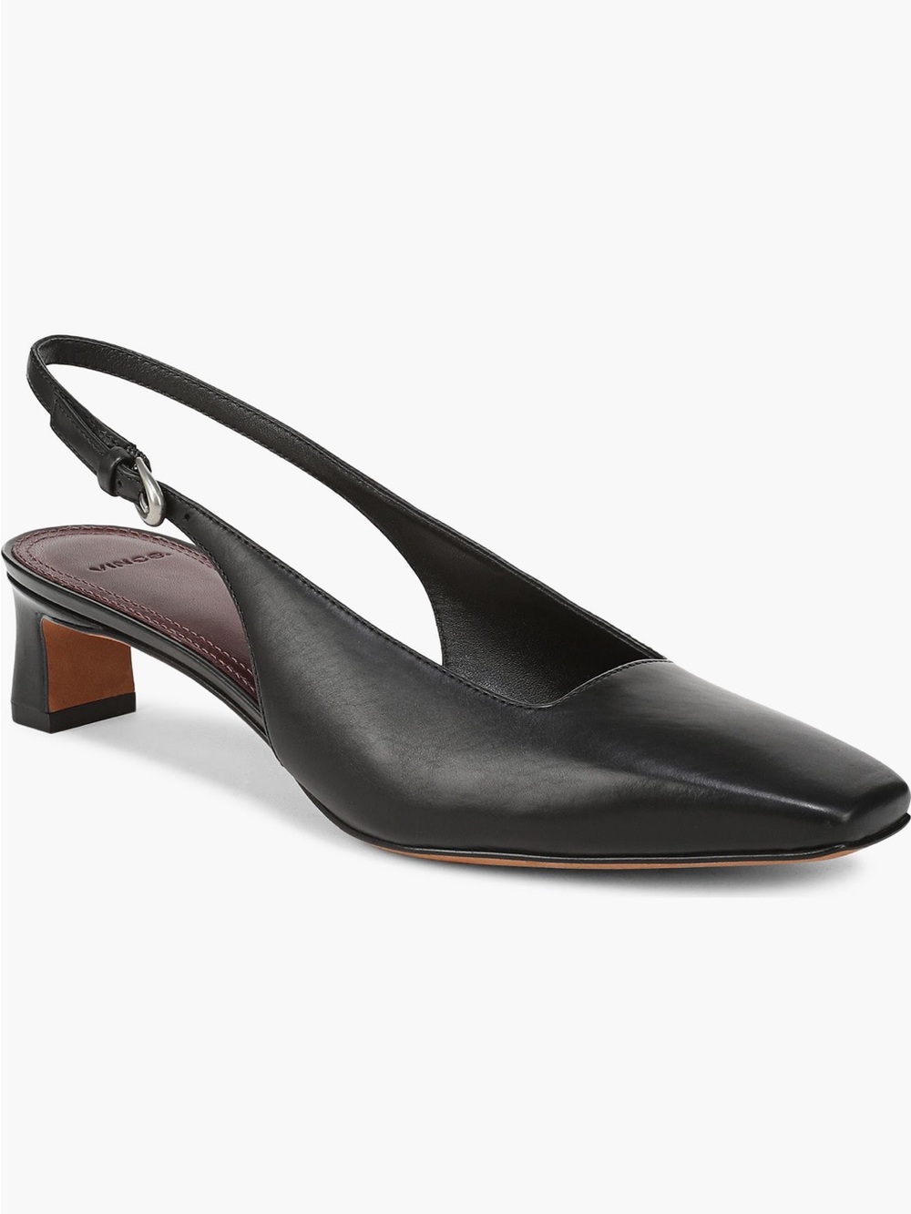 NEW Vince Hart Kitten Heel Slingback Pump